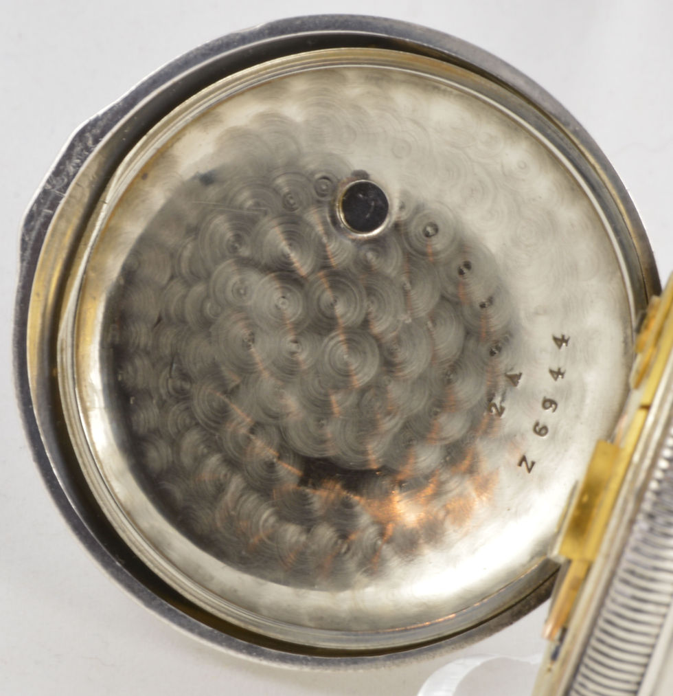 Thumbnail: 1881 Hampden Watch Co Size 18 15 Jewels Coin Silve