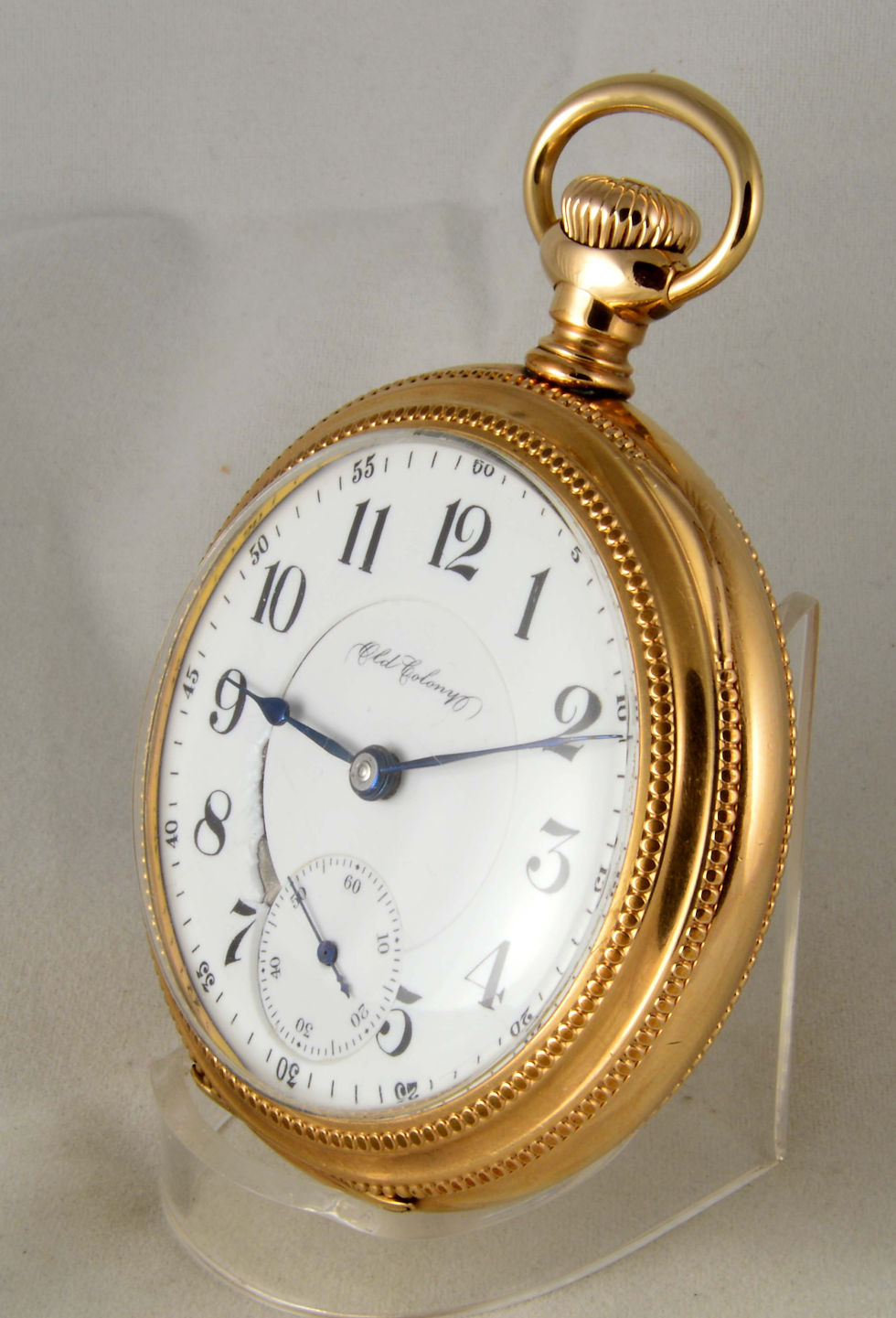 Thumbnail: Historical 1895 Illinois Old Colony Railroad Watch