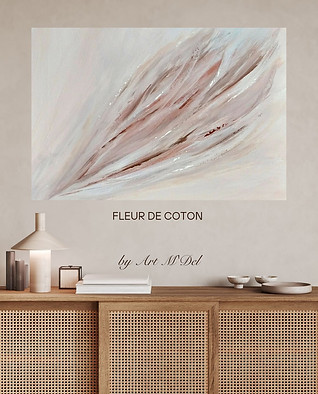 FLEUR DE COTON Art M'Del