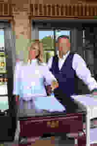 picture of Melissa Kay and Brannon Howse, hosts of Howse to House TV