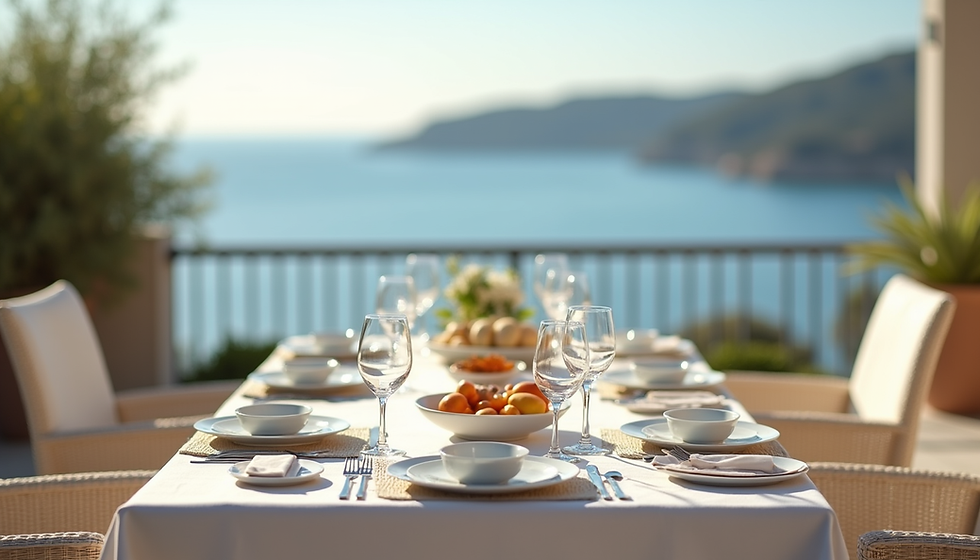 Savour In-Villa Gourmet Dining in Ibiza