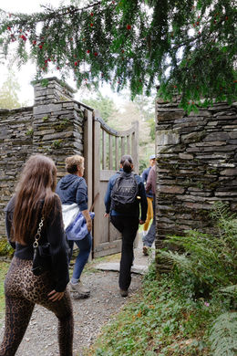 Saturday hiking in the Lake District with our UK yoga retreat group