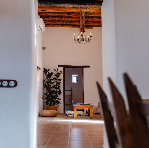 Ibiza Yoga Retreat living space
