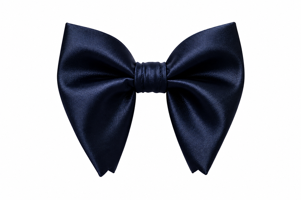 サムネイル： Satin Butterfly Bowtie