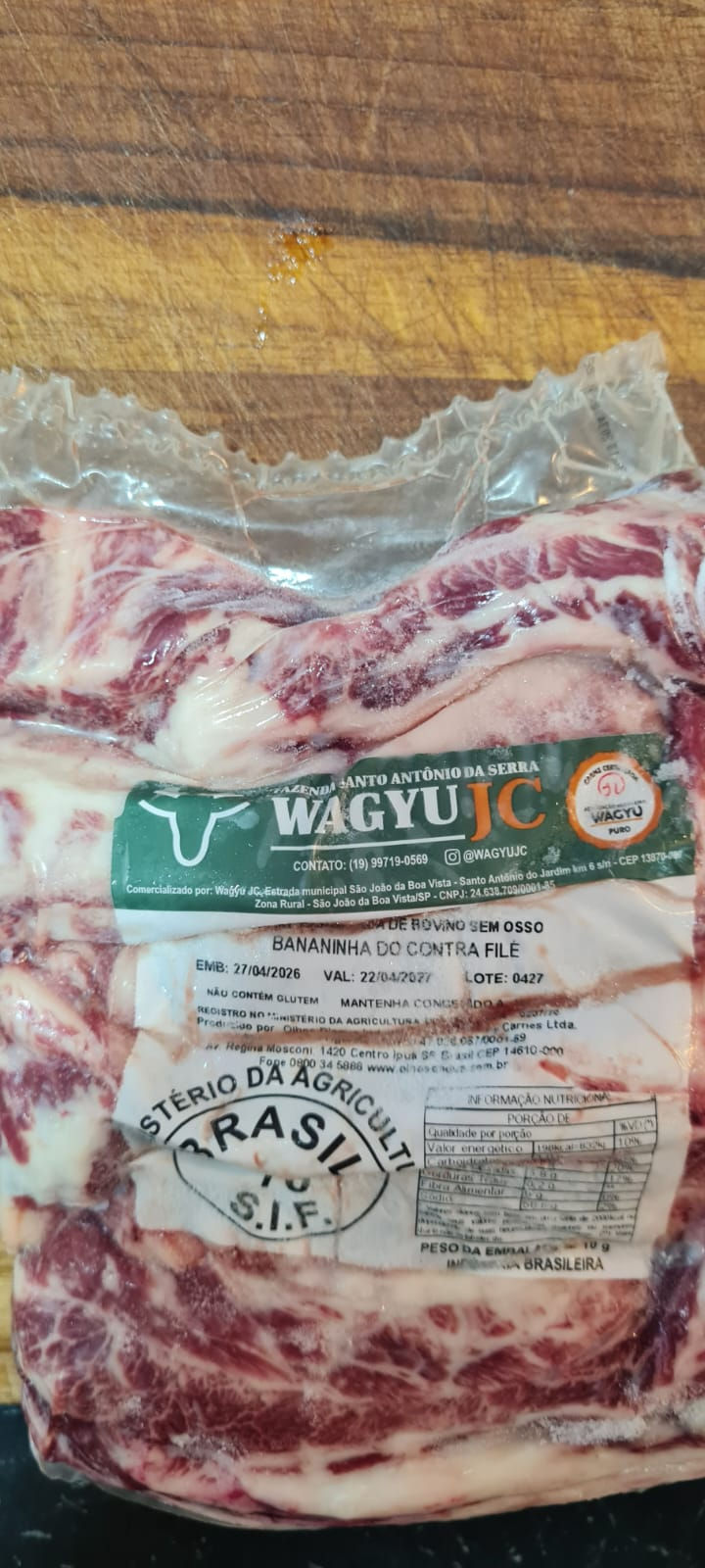 Miniatura: Bananinha de Wagyu Puro 1kg