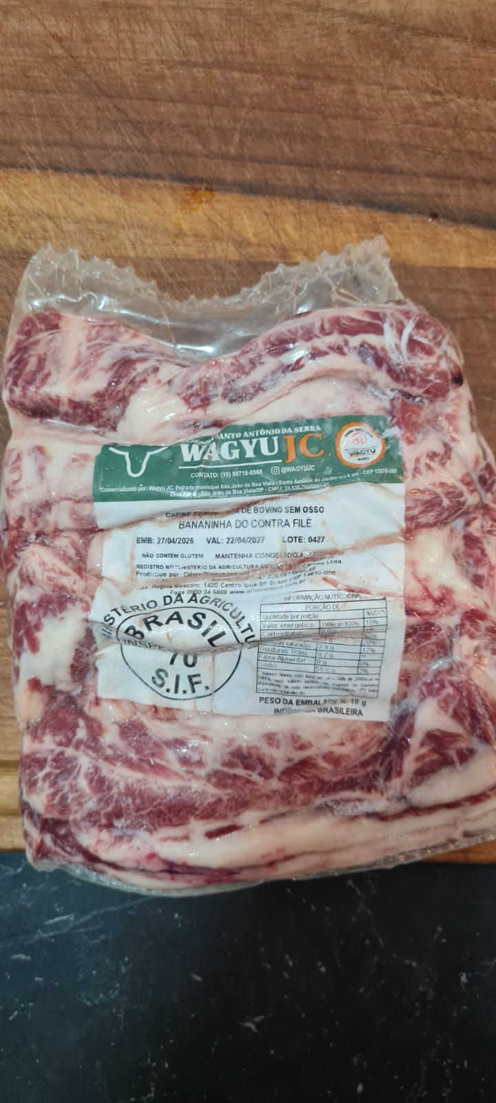 Miniatura: Bananinha de Wagyu Puro 1kg