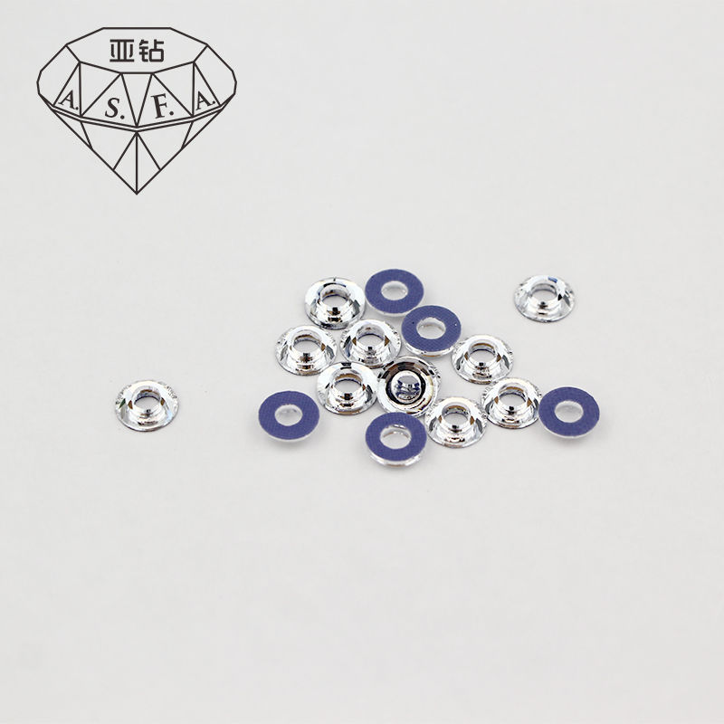Миниатюра: ASFA 10 Circle Hole 4*8mm Hot Fix Shaped