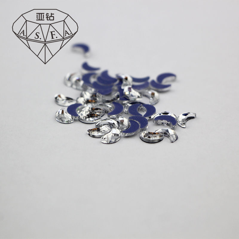 Miniatura: ASFA 19 Moon 4*6mm Hot Fix Shaped