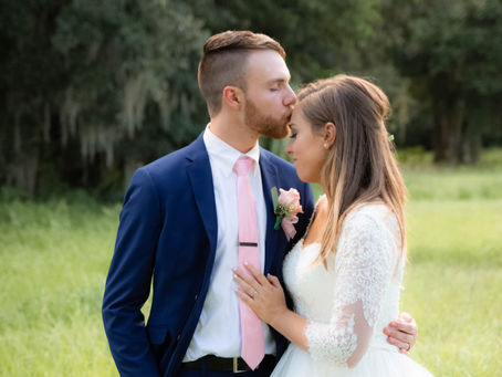 Heather + Kaleb | Backyard Wedding