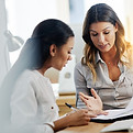 Jovens empresárias