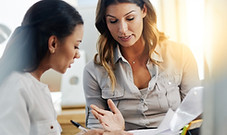 Jovens empresárias