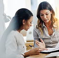 Jovens empresárias