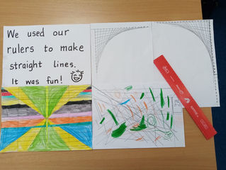 Drawing straight lines will create a curve..??!!