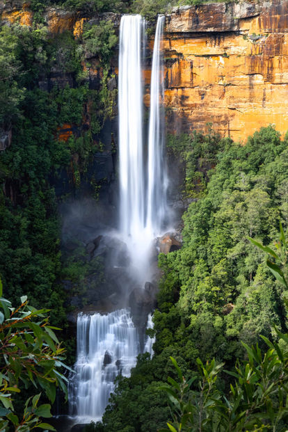 Fitzroy Falls waterfall in the southern highlands of NSW