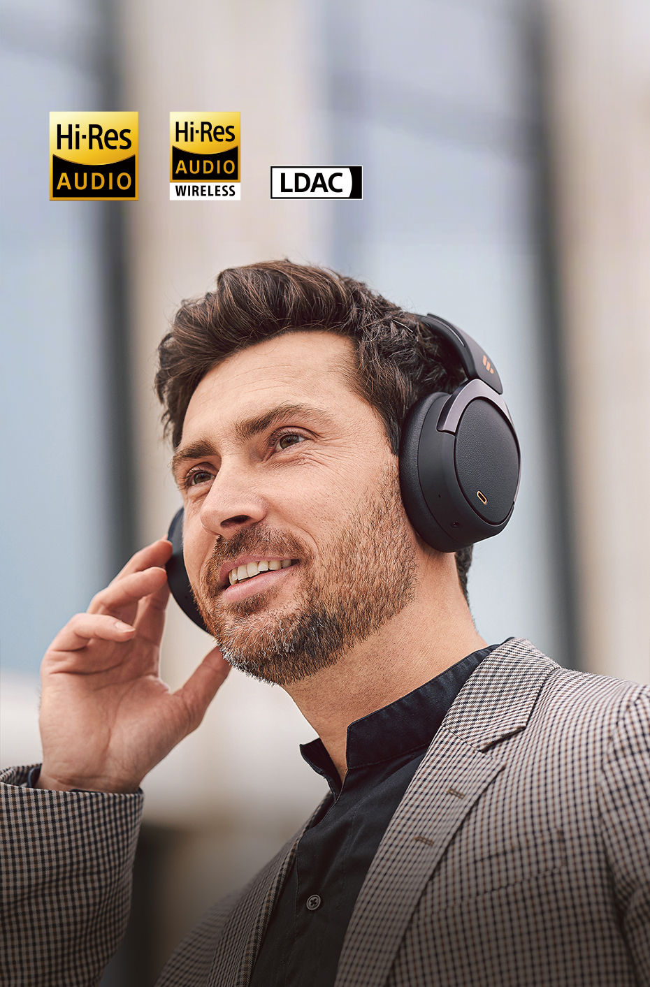 Miniatura: Edifier WH950NB Active Noise Cancelling Wireless Headphones Bluetooth 5.4 Headse