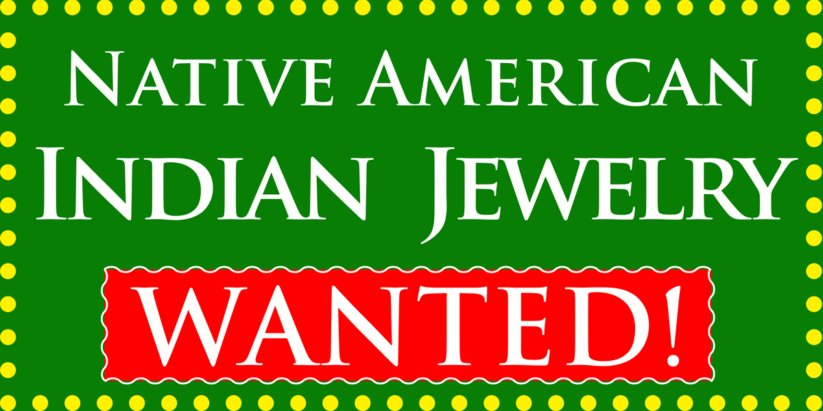 Native American Wanted Banner