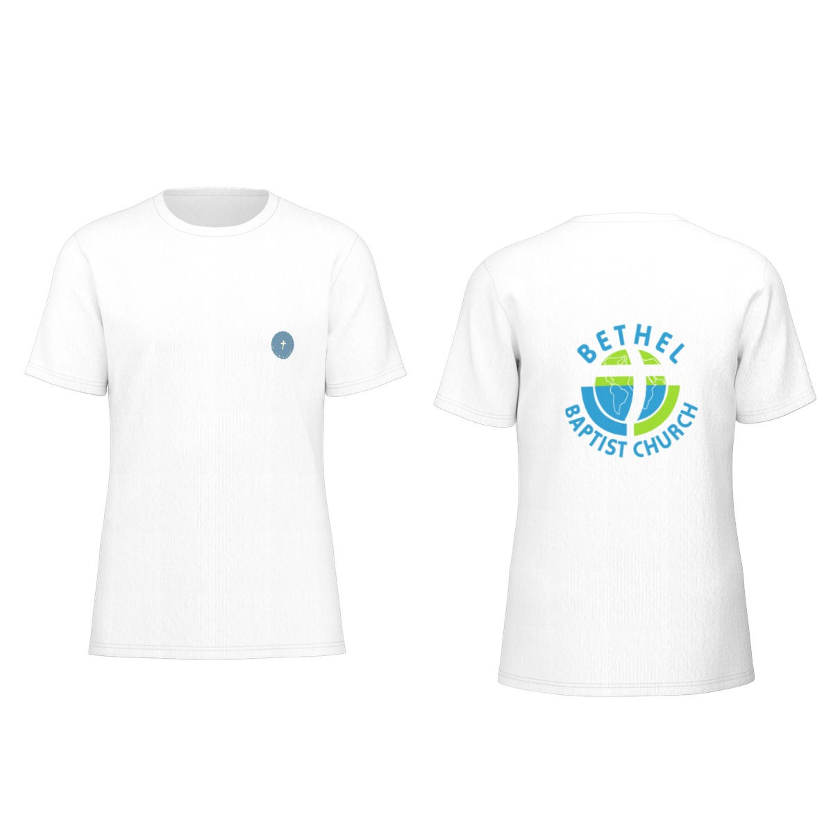 Bethel All-Over Print Men's O-Neck T-Shirt | 190GSM Cotton