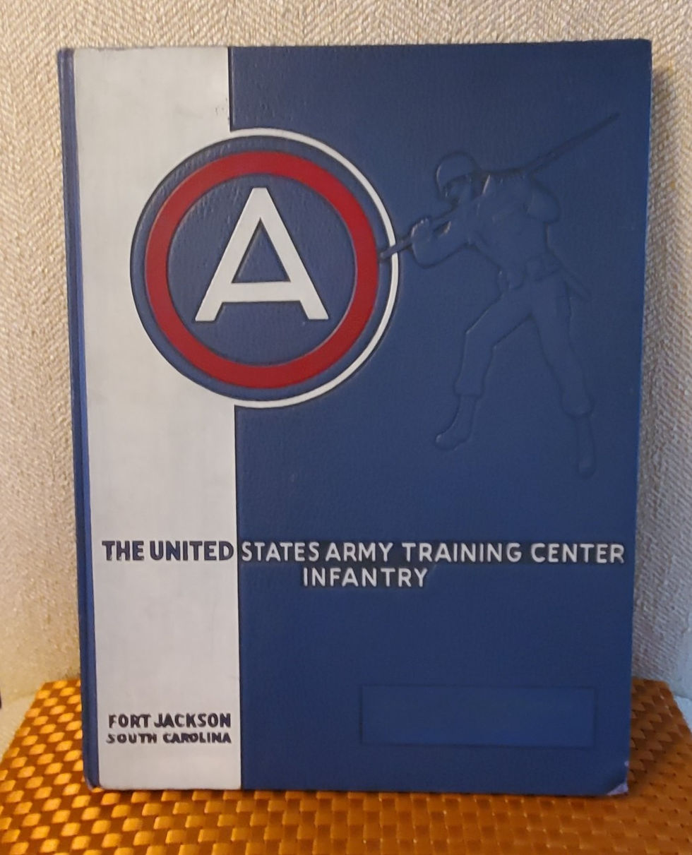 1208----1957 Fort Jackson SC yearbook -- Infantry Training Co D 2nd Battalion