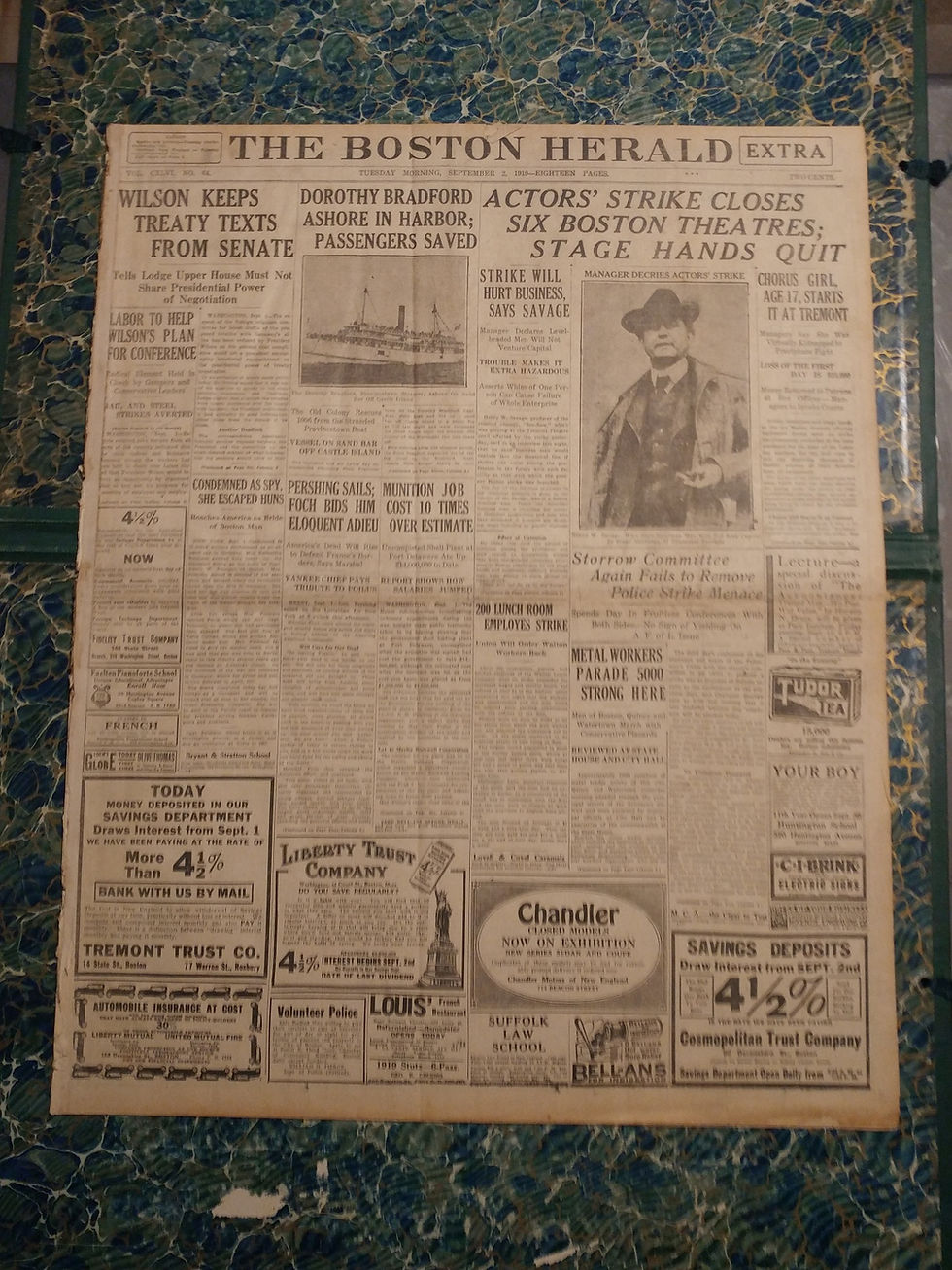 6033----1919 Babe Ruth pitches and hits HR wins both games - Boston Herald