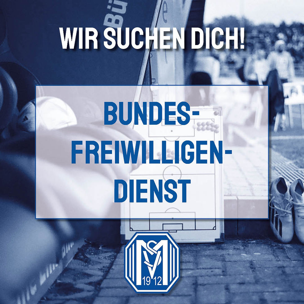 Der SVM sucht DICH! - Bundesfreiwilligendienst zum 01.09.2026