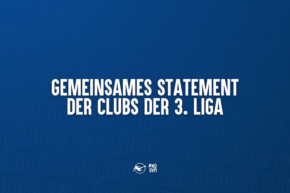 Gemeinsames Statement der Clubs der 3. Liga