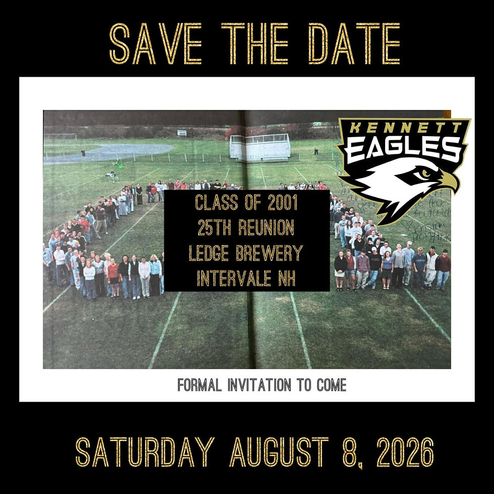 Class of 2001 - 25th Reunion