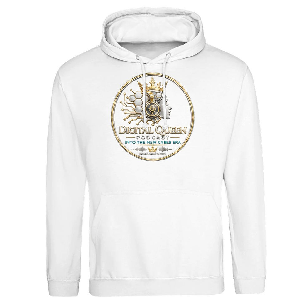 Miniatura: DIGITAL QUEEN Premium Unisex Pullover Hoodie | JustHoods JH001
