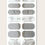 섬네일: 1sheet Glitter Nail Sticker