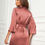 थंबनेल: Self Tie Satin Robe