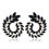थंबनेल: Rhinestone Statement Earrings