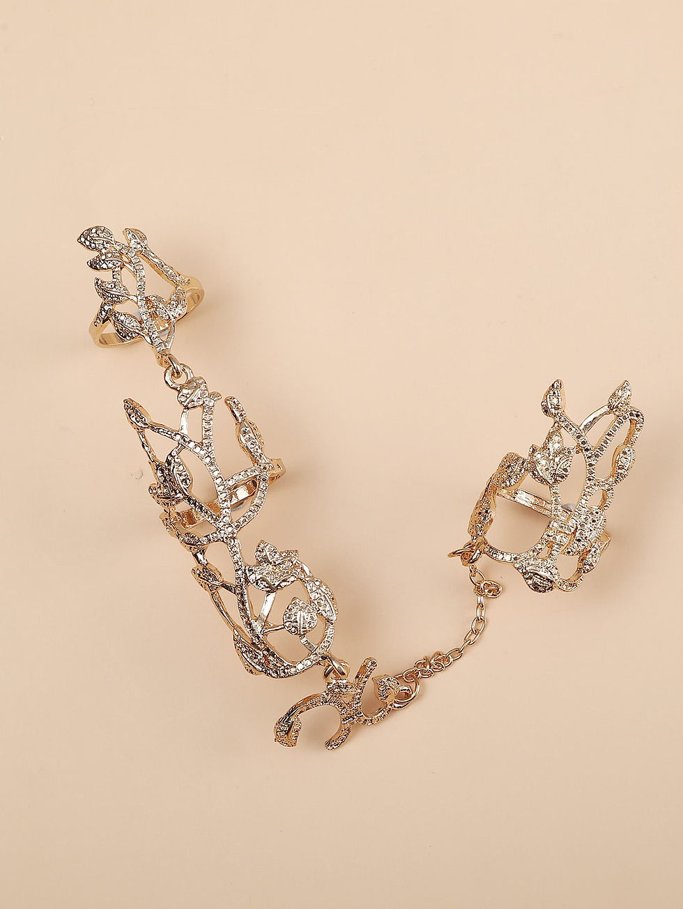 Miniatura: Unique Flower Chain Ring