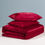 Thumbnail: Plain Satin Duvet Cover Set Without Filler
