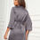 थंबनेल: Self Tie Satin Robe