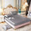 Thumbnail: Satin Silk Fitted Sheet High-End Solid Color Mattress Cover Bedsheets
