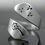 Miniature : Dandelion 925 Sterling Silver Ring