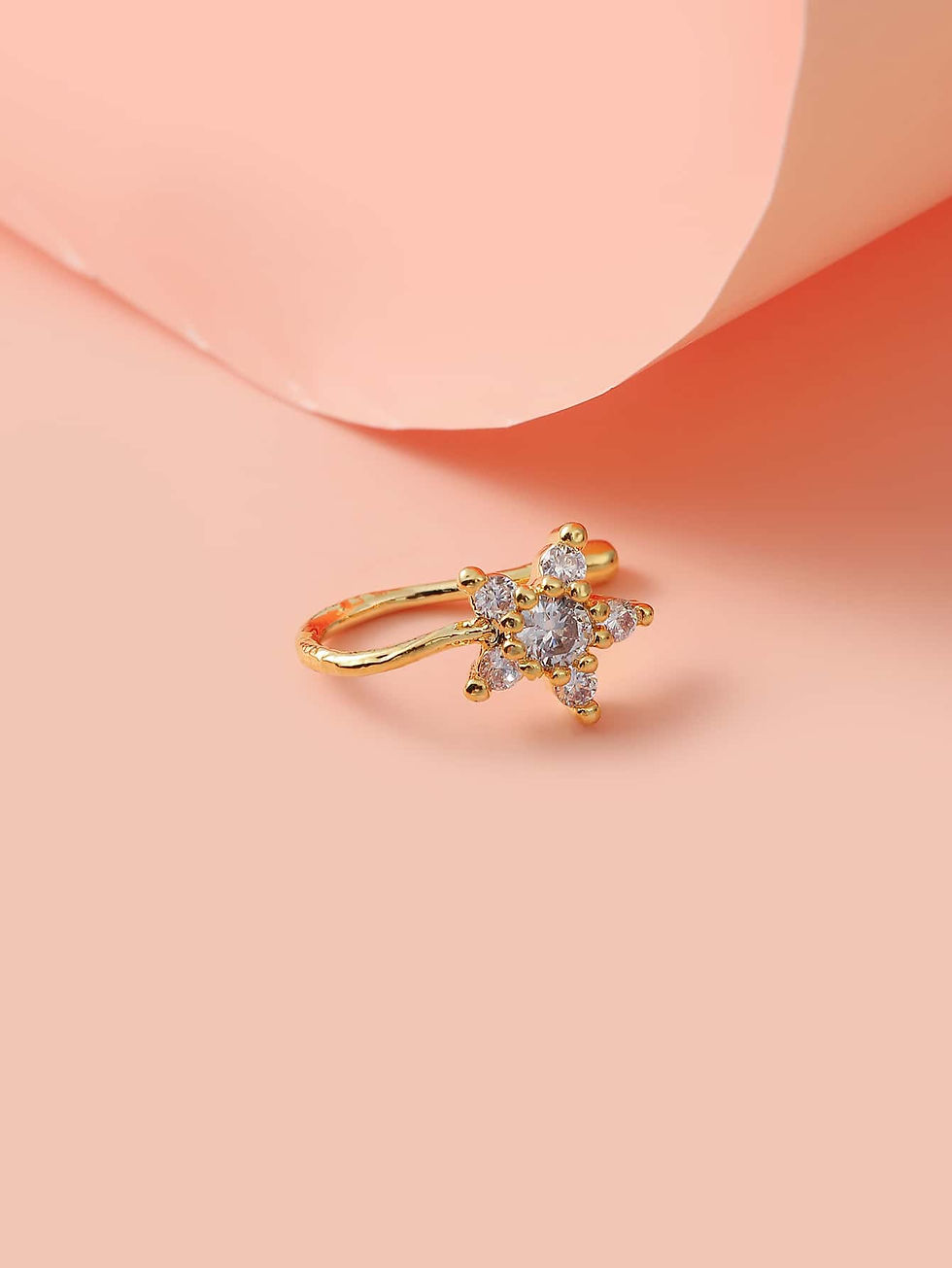 Miniatura: Zircon Decor Nose Cuff