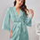 थंबनेल: Self Tie Satin Robe