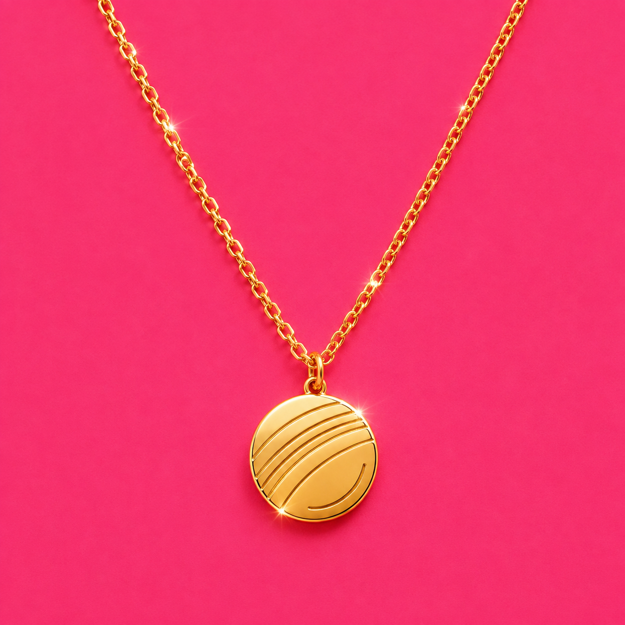 Cricket Ball Pendant Necklace
