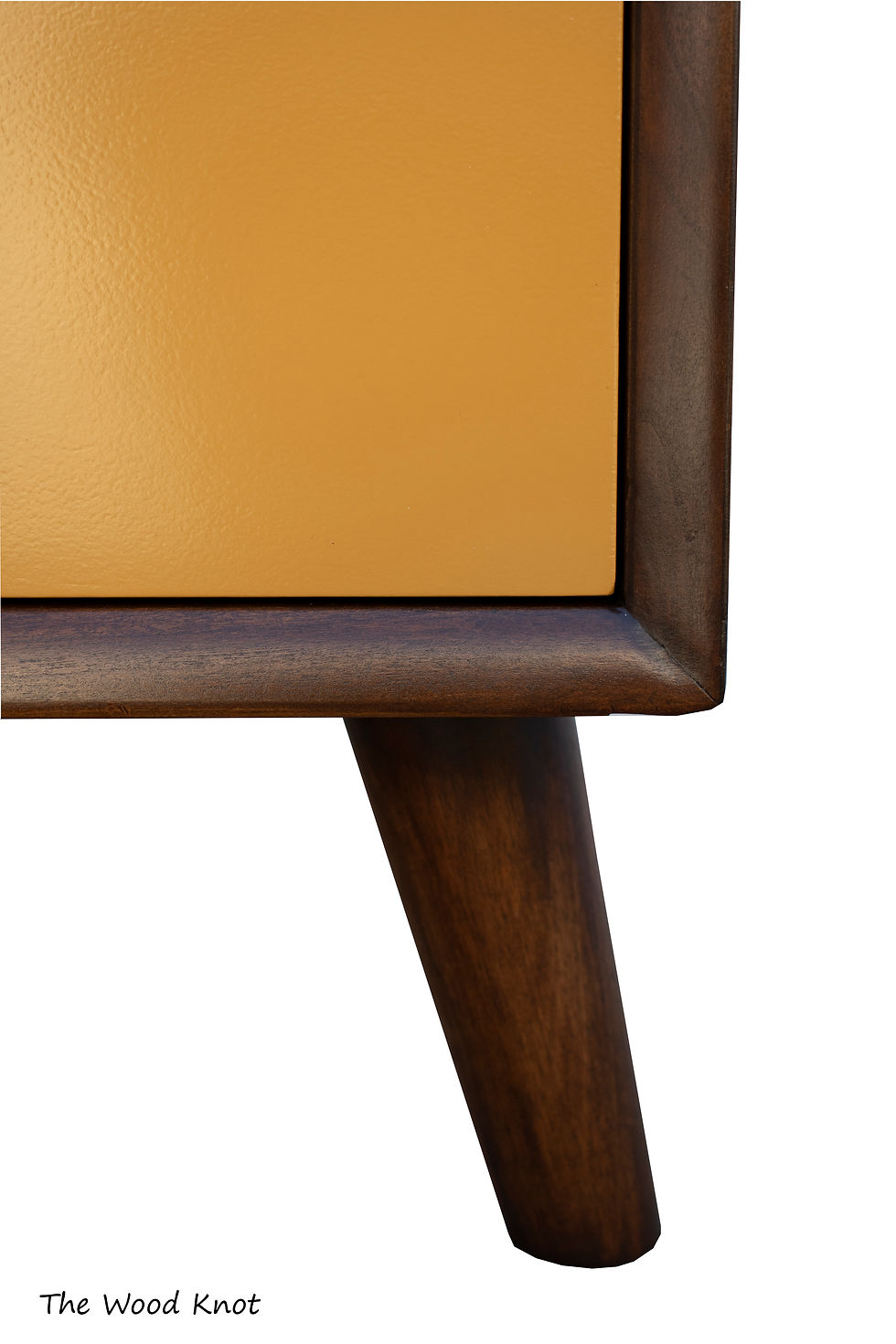 Thumbnail: Henredon Circa' 60 Mid Century Modern Dresser in Dark Walnut and Yellow