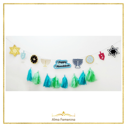 Cenefa Surtida Happy Hanukkah