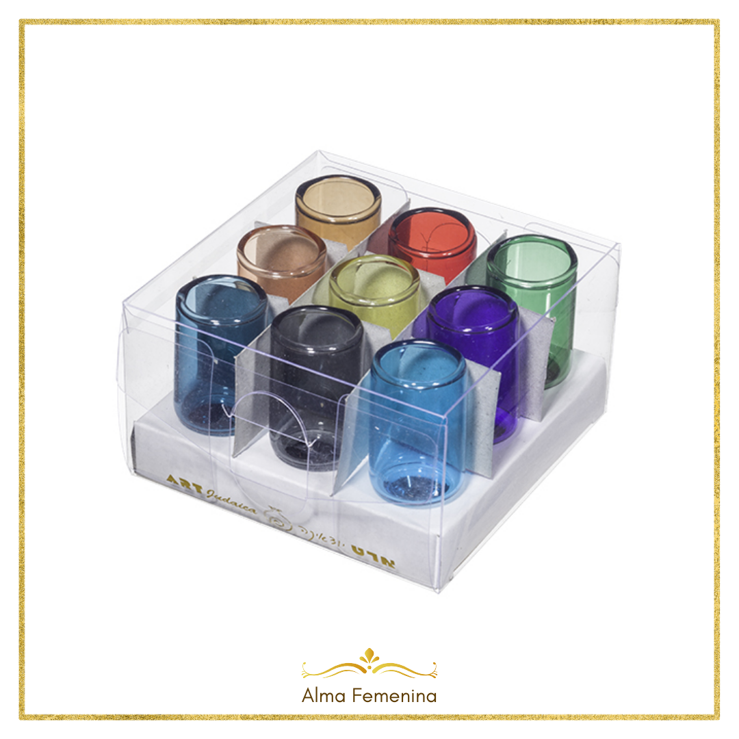 Copas para aceite - colores