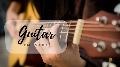 someone playing an acoustic guitar