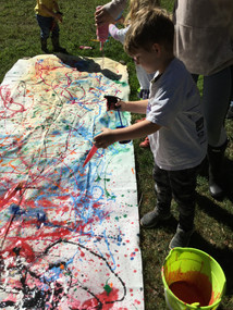 painintg outside cks