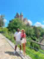 A picture of Vianden Castle, Luxembourg