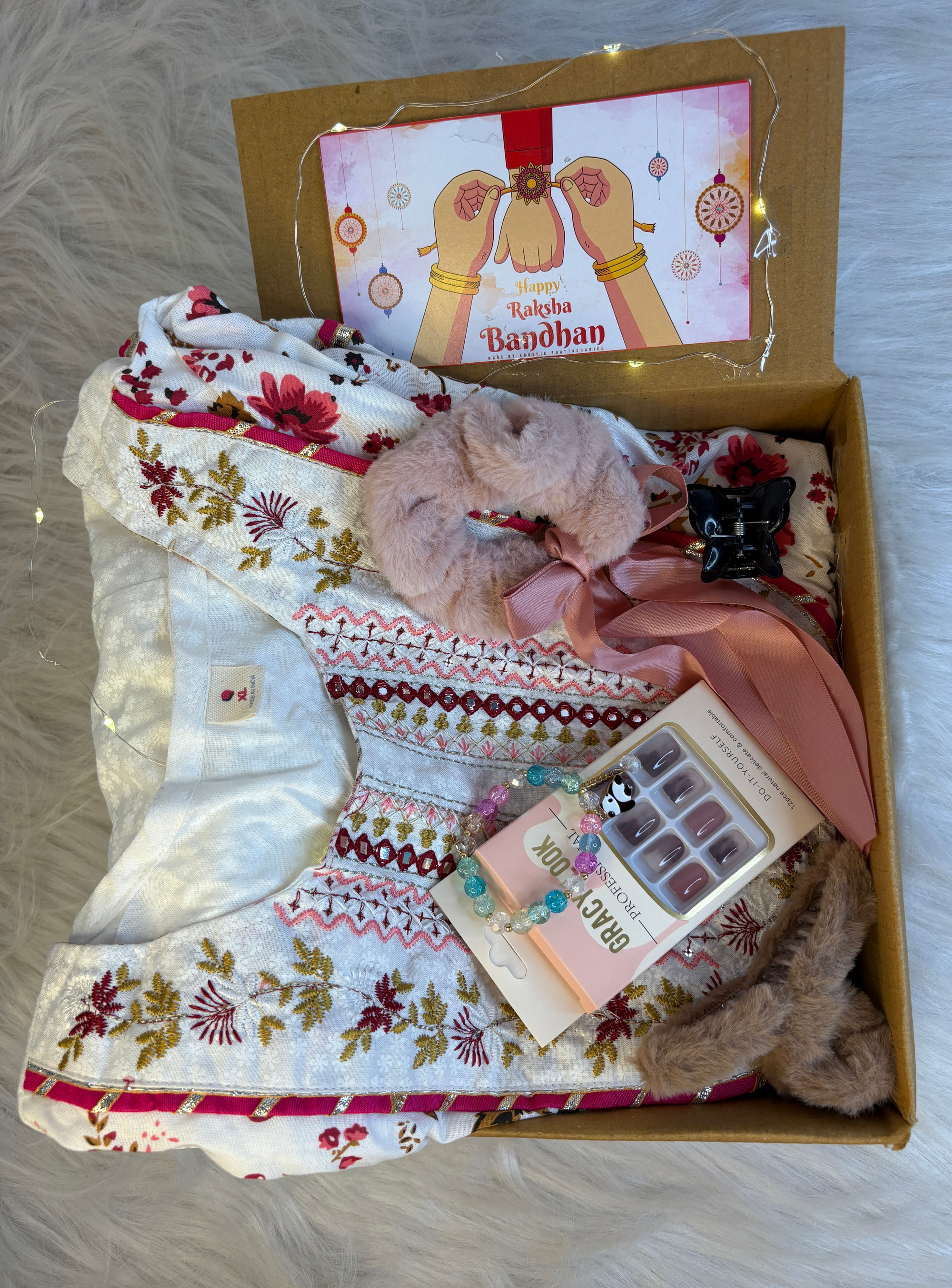 Rakshabandhan Anarkali suit Hamper 