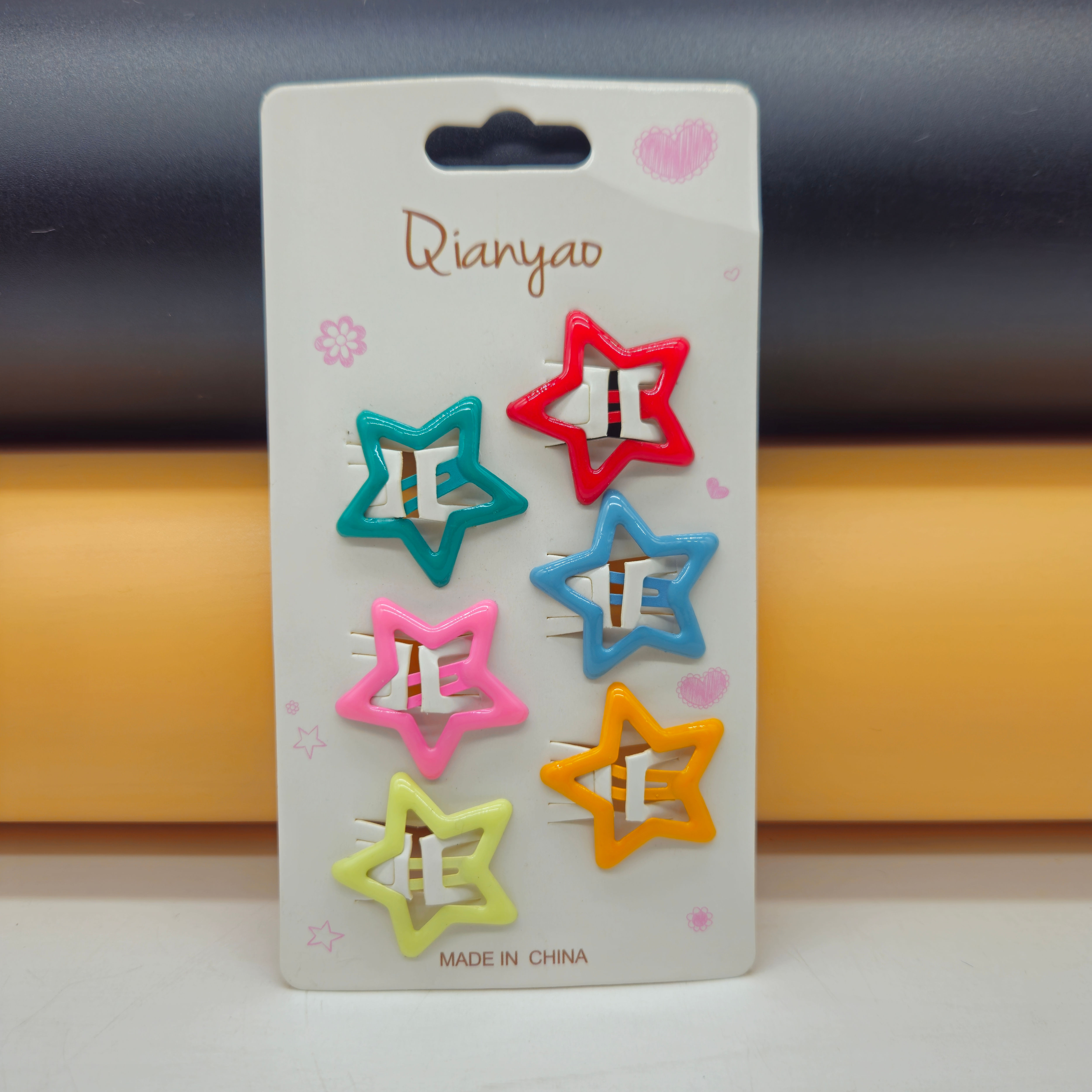 Hair Star Clip Card