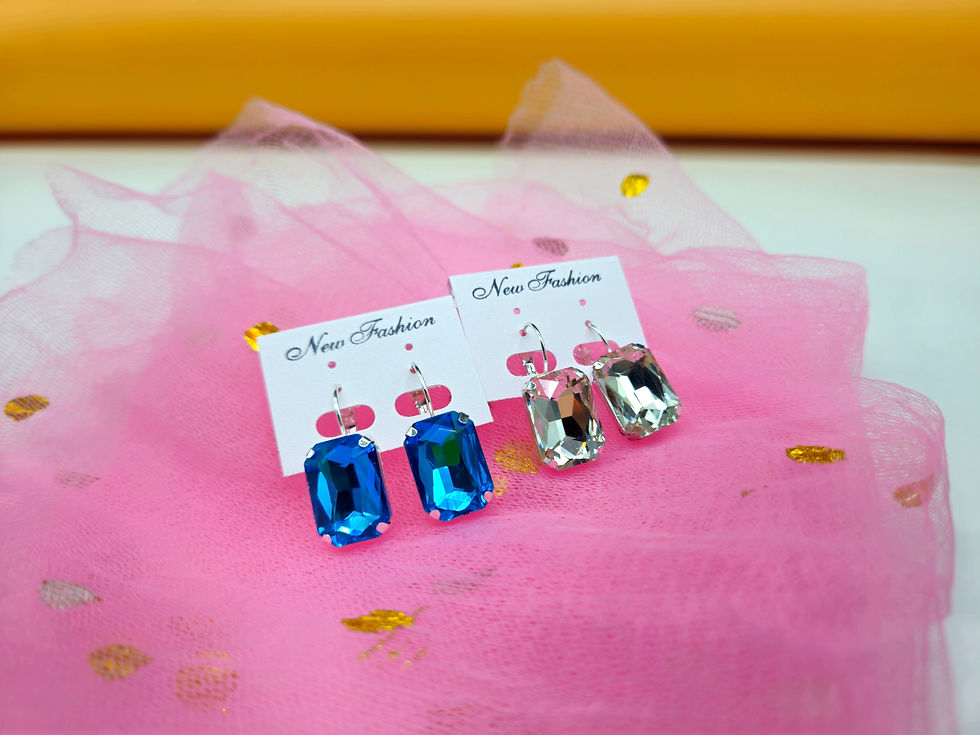 Thumbnail: earrings ( Only Sky Blue )