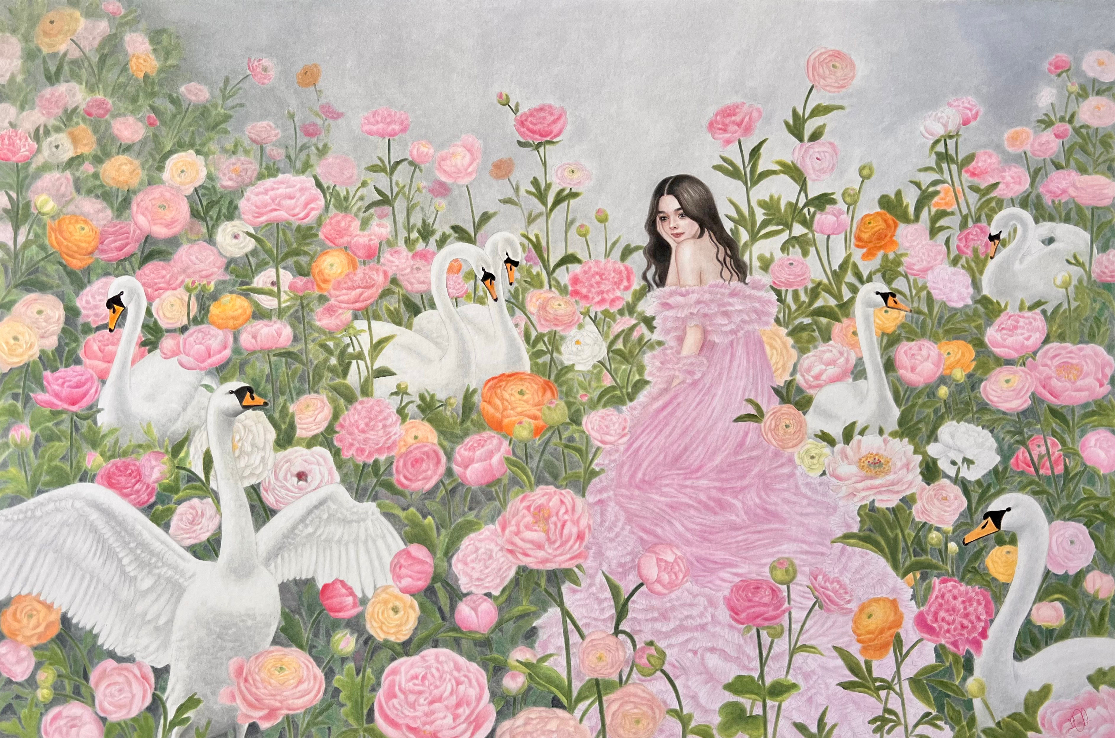 “Waiting” Fine Art Art 