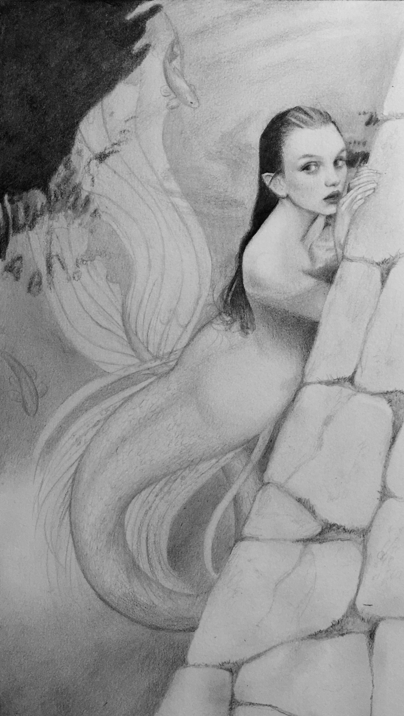 Mermaid Sketch 1