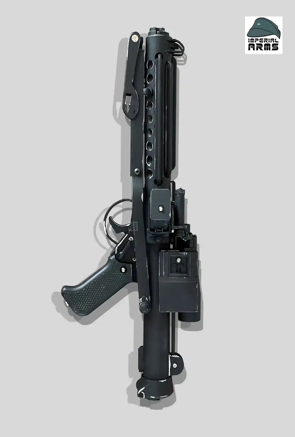 Thumbnail: Side profile from opposite angle showing E-11 R1 Rogue One stock and trigger setup